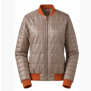 Cotopaxi Kusa Reversible Beige /Pink Bomber Jacket Womens M NWOT Llama Insulated